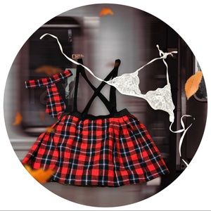 🥀❤️ sexy school girl lingerie